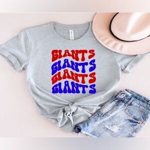 Giants Wavy Tee
